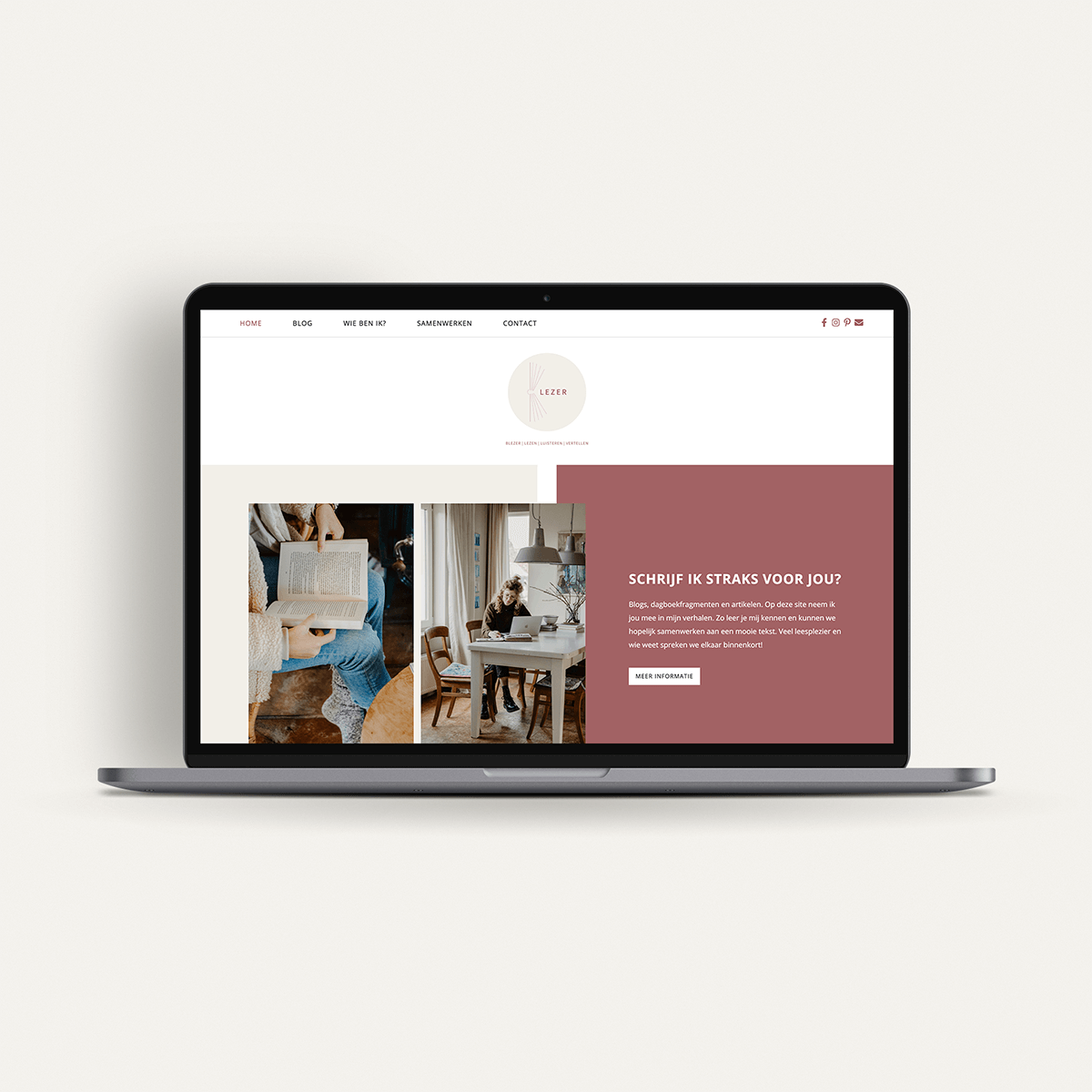 Webdesign: Blezer | Eunoia Studio