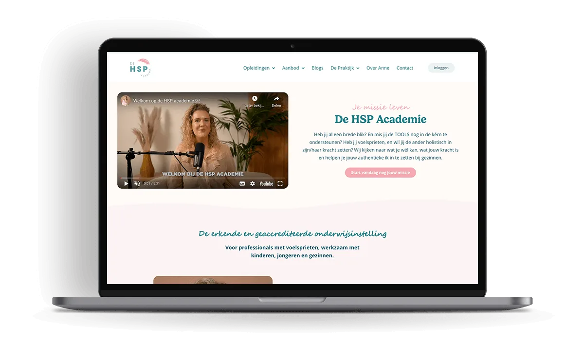 Webdesign - De HSP Academie