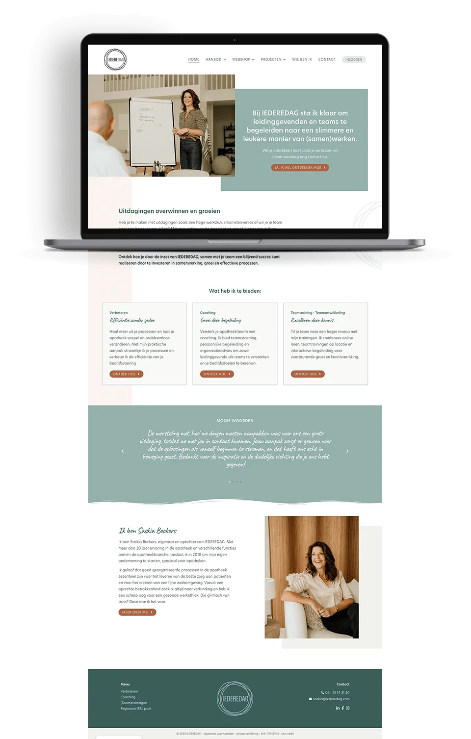 Webdesign: IEDEREDAG | Eunoia Studio