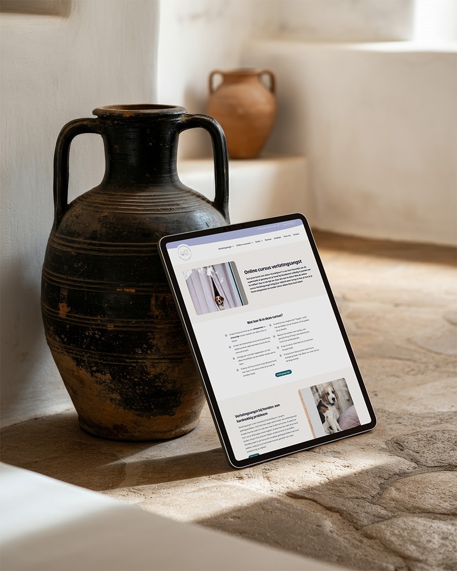 Branding & website op maat Lisse van de Groep Hondengedragscoach